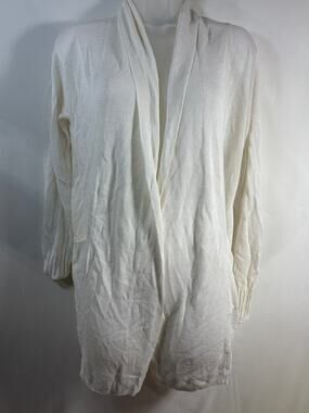 J Crew White Cardigan XL. EUC